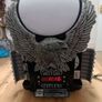 Vintage 1990 s Harley Davidson Iron Eagle Table Lamp AM FM Radio Alarm Clock Image 6