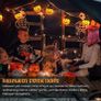 Pumpkin Lights Halloween String Lights Battery Powered Halloween Decoration Pumpkin Lights 16.5ft 20 LED for Halloween Party Indoor Outdoor Home Festival Decoration Image 6