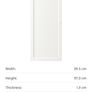 Ikea Billy Oxberg Doors Pair Image 5