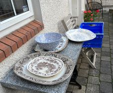 Old plates dishs