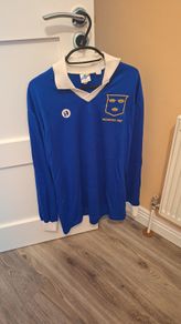 Vintage Rare Matchworn Navy Munster Jersey 1987