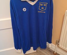 Vintage Rare Matchworn Navy Munster Jersey 1987