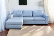 Grey Corner L sofa/couch