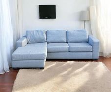 Grey Corner L sofa/couch