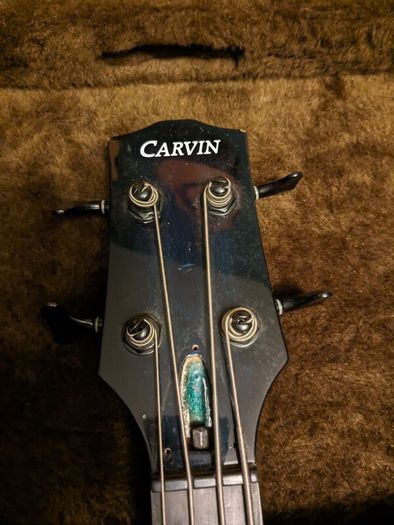 Carvin AC40 Left handed Electro-Acoustic Bass Guitar - made in USA