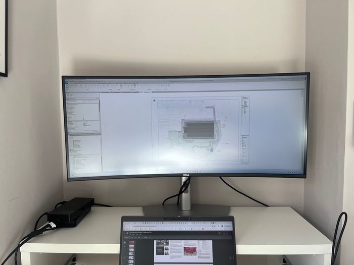 Dell 38 inch curved monitor