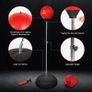 Punching Bag with Stand for Adults Kids, Dprodo Adjustable Speed Reflex Training Bag Plus Boxing Gloves, Workout Punch Set for Home Gym Image 2