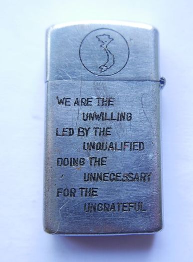 Vietnam Zippo Lighter SAI GON 74-75 Vintage Collectible Rare