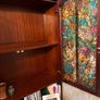 Dark wood cabinet Image 3