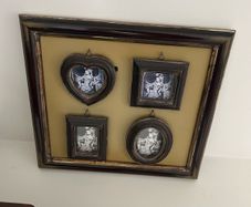 Photo frame with 4 small frames