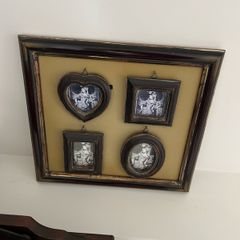 Photo frame with 4 small frames