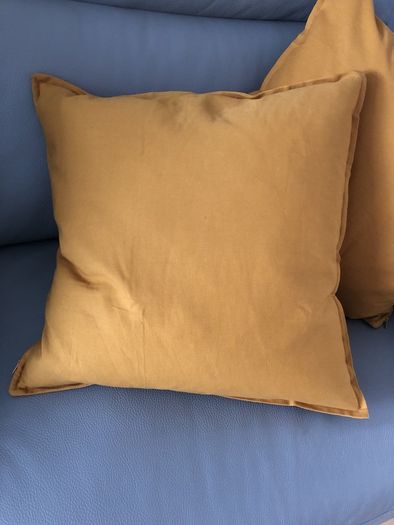 Mustard Cushions New