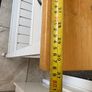 White wooden Kitchen island / utility trolley Image 9