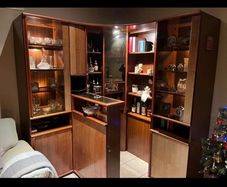 home bar mid century retro style