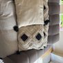 Set of 4 Zara Home Tufted Boho Cushions - Like New Image 2
