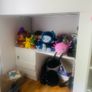 Ikea Loft Bed with desk and extra storage Image 4