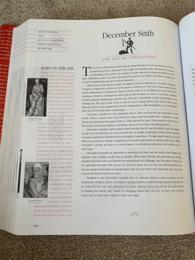 Large Rare Book The Secret Language of Birthdays
