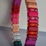 Vibrant Multi Coloured GeoBeads Bracelet Image 6