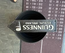 Branded Guiness sign