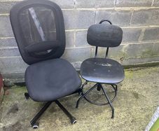 Two desk chairs
