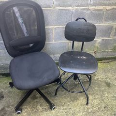 Two desk chairs