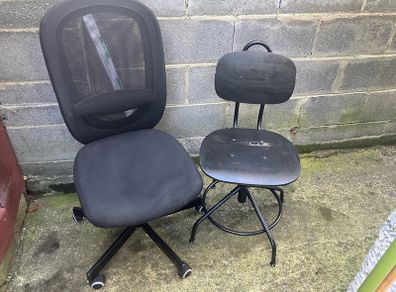 Two desk chairs