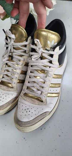 ADIDAS Unisex Sleek Series High Top Trainers Sz 7UK (Fit 6.5-7UK)