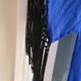 Matthew Williamson Blue Black Fringed Drape Sz 10 Uk (fit 8 - 12 Uk) Image 4