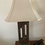 Genesis Autumn Collection Hall/Living Room Table Lamp & Matching Wall Clock Image 3