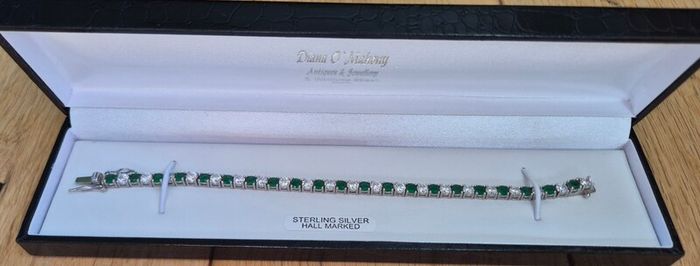Silver Crystal Bracelet