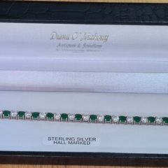Silver Crystal Bracelet