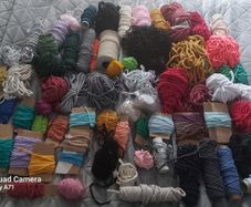 Macrame woll and ccessories