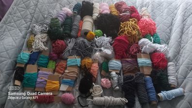 Macrame woll and ccessories