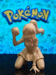 3D Printed Hilda (Touko) Figurine From Generation V (5) Video Games Pokemon Black And White