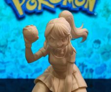3D Printed Hilda (Touko) Figurine From Generation V (5) Video Games Pokemon Black And White