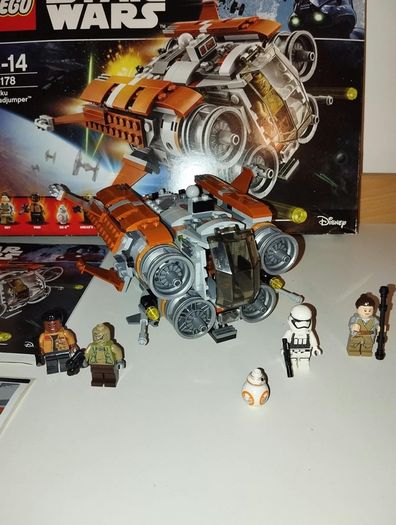 Lego Star Wars 75178  Jakku Quadjumper  Complete Set