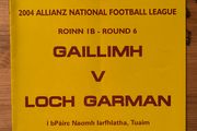 2004 Galway v Wexford - Allianz GAA National Football League Programme