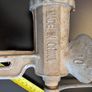 No 10 Manual Meat Mincer Cast Metal Table Clamp Grinder Complete Rustic Image 10