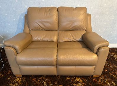 Leather 2 Seater Couch