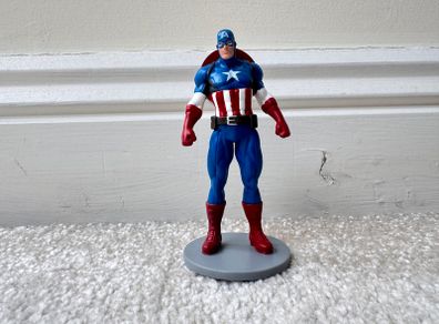 Captain America approx. 9 cm. Disney Super Hero Figure Marvel Cake Topper Used Please see photos