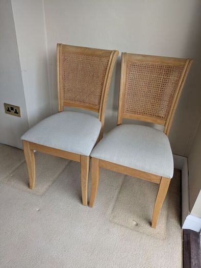 dining table and chairs