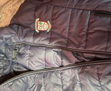 Borrisokane Community College Puffer style coat