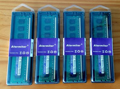 Ram DDR3 Memory 32GB (4x8 Gb) 1600MHz 1.5V PC3-12800 240Pin (new).