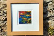 Philip Gray Fusion I Framed Contemporary Art Print (25x25 cm)