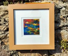 Philip Gray Fusion I Framed Contemporary Art Print (25x25 cm)
