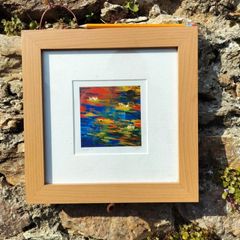 Philip Gray Fusion I Framed Contemporary Art Print (25x25 cm)