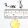 925 Sterling Silver Geometric Teardrop Stud Earrings Image 8