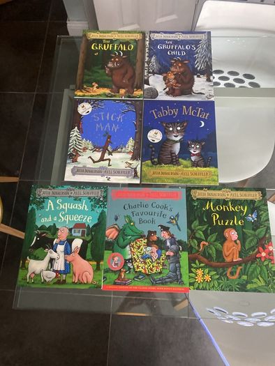 New Selection of Large Soft Cover Julia Donaldson & Axel Scheffler Children's Books