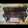 Steinmayer upright piano and stool perfect condition Image 3