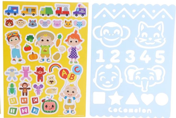 Childrens Activity Pack With Storage Wallet With Handle - Toddler Craft Activities - Travel Toys
